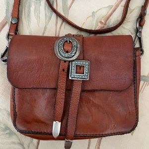 Campomaggi Saddle Leather Small Crossbody Bag Purse